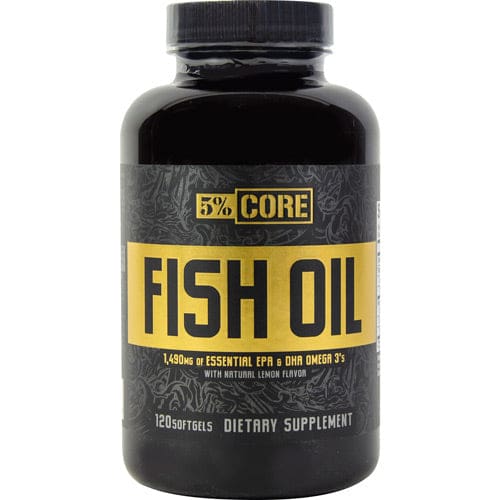 5% Nutrition Core Fish Oil 120 servings - 5% Nutrition