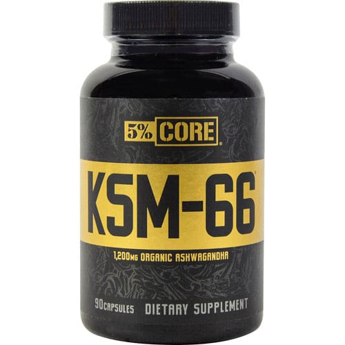 5% Nutrition Core Ksm-66 90 servings - 5% Nutrition