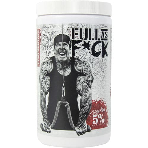5% Nutrition Full As F*Ck White Fruit Punch 25 servings - 5% Nutrition