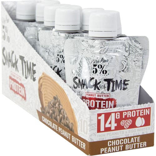 5% Nutrition Snack Time Chocolate Peanut Butter 10 ea - 5% Nutrition