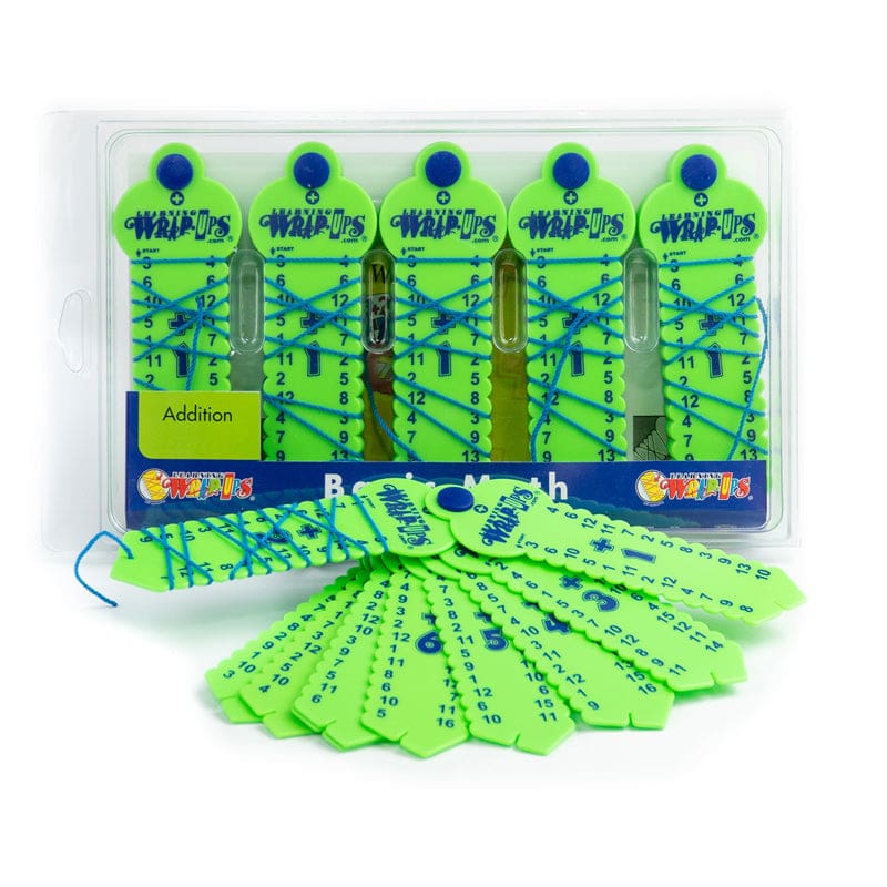 5 Pack Wrap Ups Center Kit Addition - Addition & Subtraction - Learning Wrap-ups