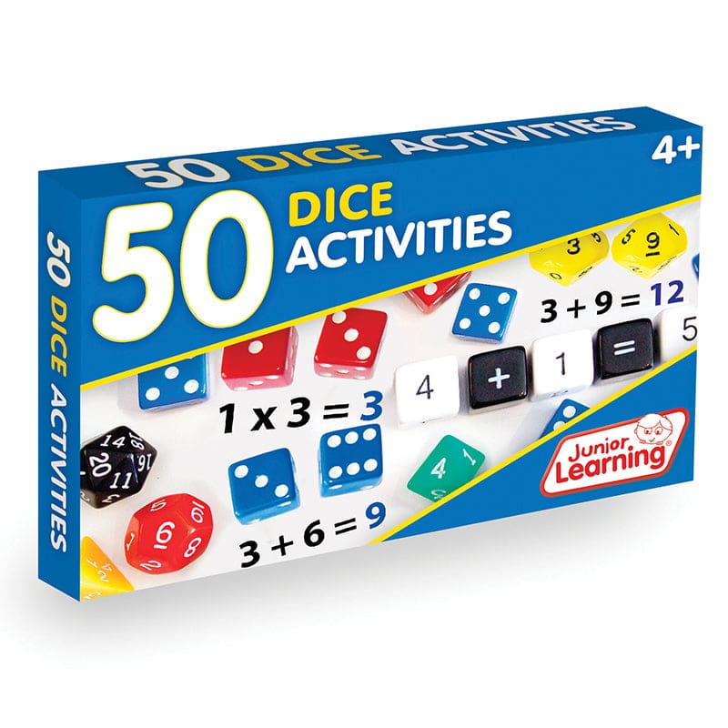 50 Dice Activities (Pack of 3) - Dice - Junior Learning