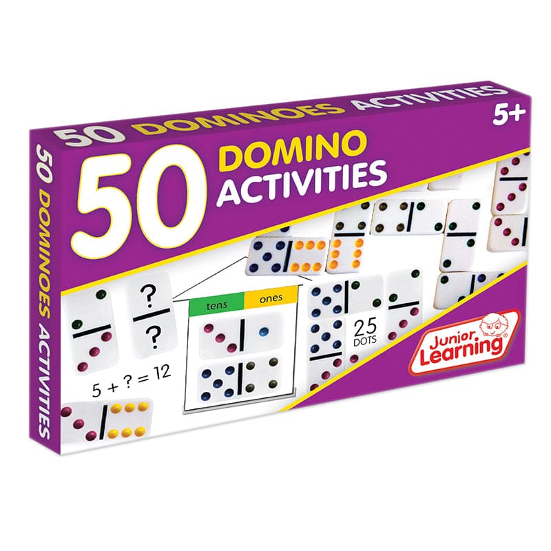 50 Dominoes Activities (Pack of 3) - Dominoes - Junior Learning