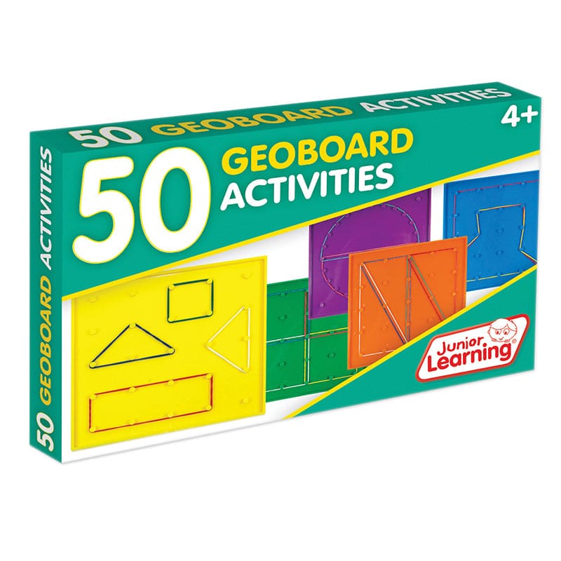 50 Geoboards Activities (Pack of 3) - Manipulative Kits - Junior Learning