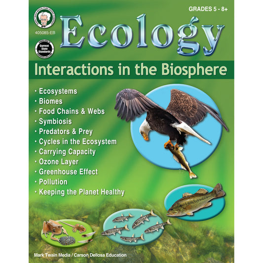 Ecology Interactions Workbook In The Biosphere (Pack of 6)