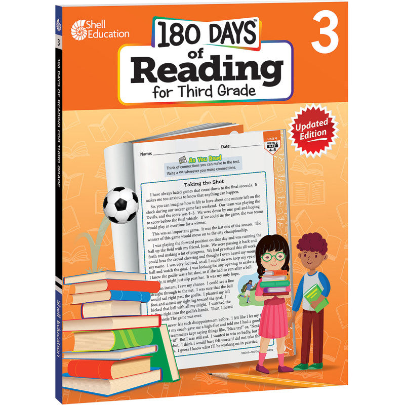 180 Days Of Reading 2Nd Ed Grade 3 (Pack of 2)