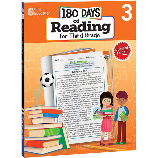180 Days Of Reading 2Nd Ed Grade 3 (Pack of 2)