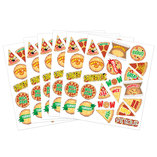 Pizza Stickers (Pack of 12)