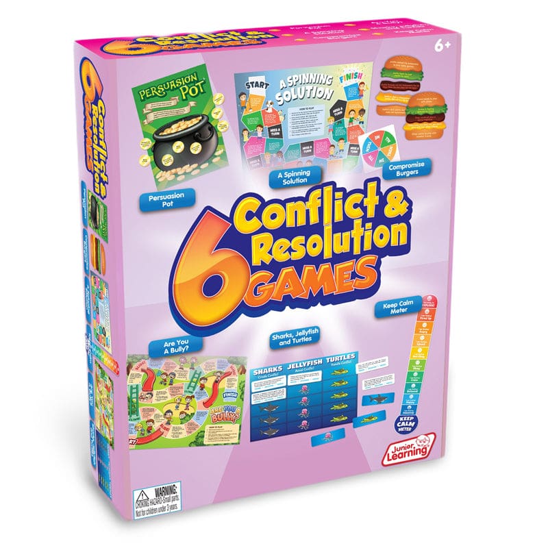 6 Conflict & Resolution Games - Games - Junior Learning