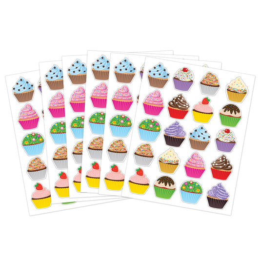 Cupcakes Stickers (Pack of 12)