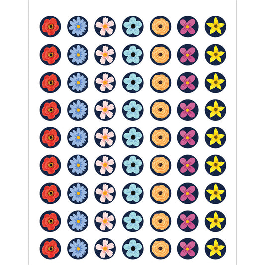Wildflowers Mini Stickers (Pack of 12)