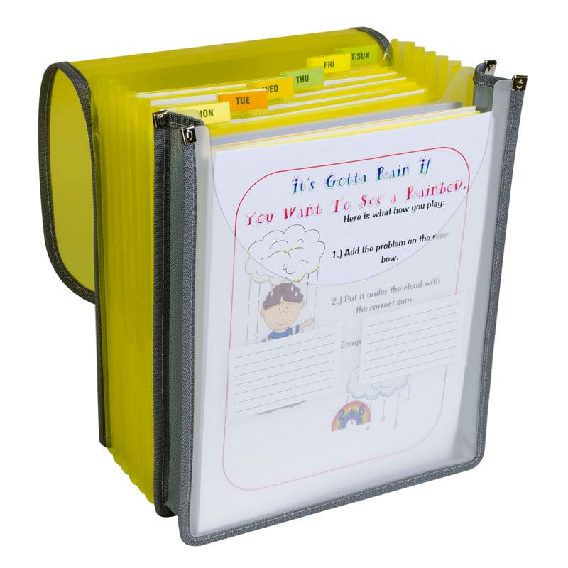7 Pocket Vertical Backpack File (Pack of 6) - Folders - C-Line Products Inc
