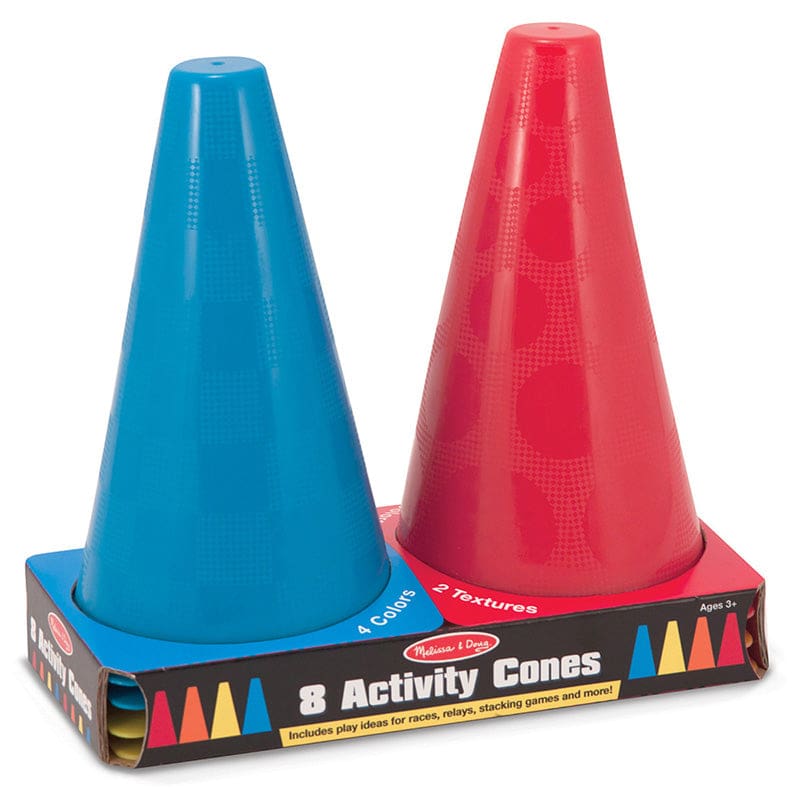 8 Activity Cones (Pack of 2) - Cones - Melissa & Doug