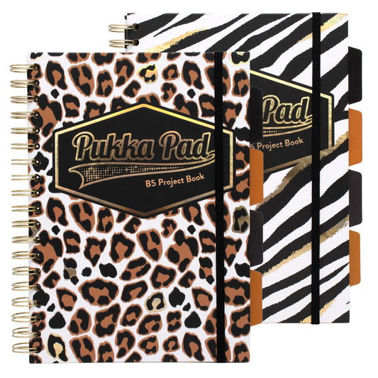 B5 Wild Project Book Assorted 2Ct (Pack of 2)