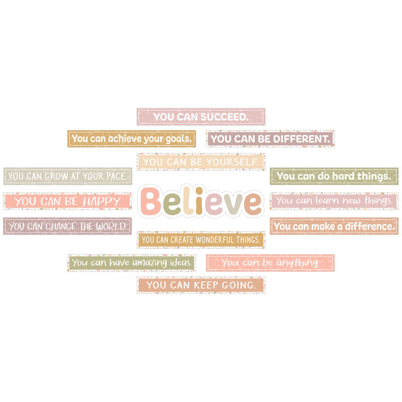 Believe You Can Mini Bbs Terrazzo Tones (Pack of 6)