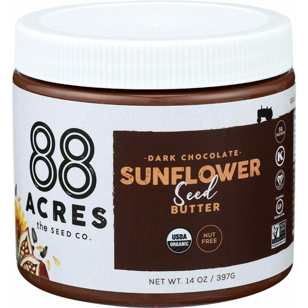 88 ACRES 88 ACRES Dark Chocolate Sunflower Seed Butter, 14 oz