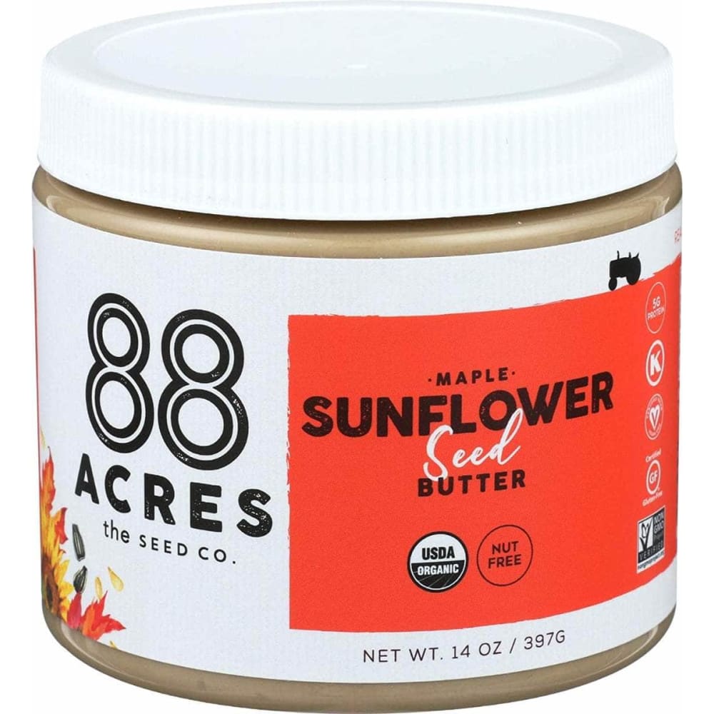 88 ACRES 88 ACRES Maple Sunflower Seed Butter, 14 oz