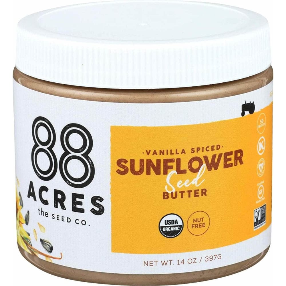 88 ACRES 88 ACRES Vanilla Spice Sunflower Seed Butter, 14 oz