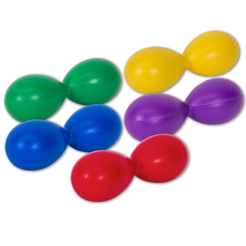 Double Egg Shakers 5 Sets (Pack of 2)