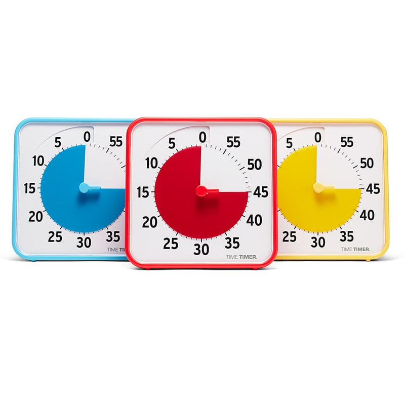 8In Timer 3 Primary Colors Set - Timers - Time Timer LLC