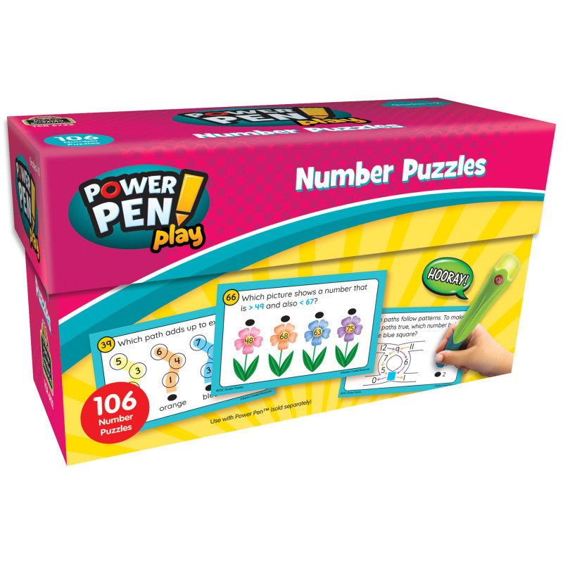 Number Puzzle Gr 1-2 Power Pen Play (Pack of 3)