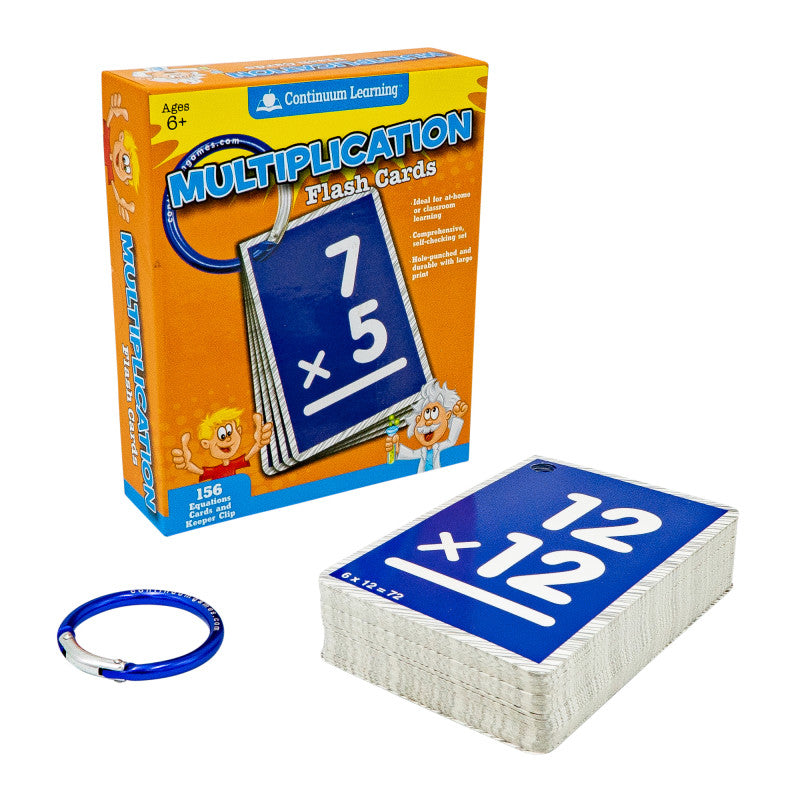 Multiplication Flash Cards (Pack of 3)