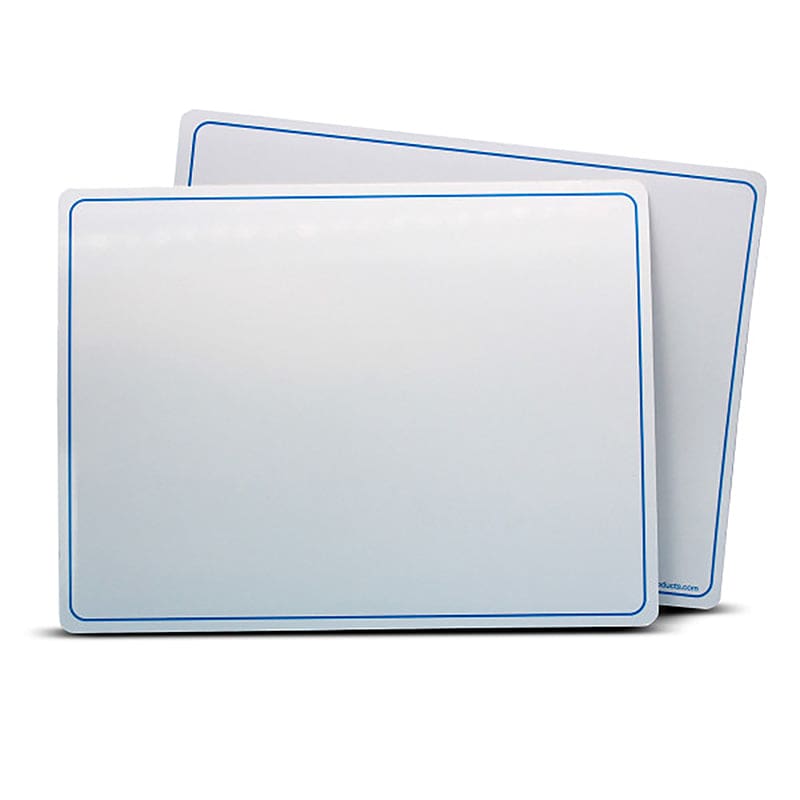 9X12 2-Sided Dryerase Mat 48/Pk - Dry Erase Sheets - Flipside
