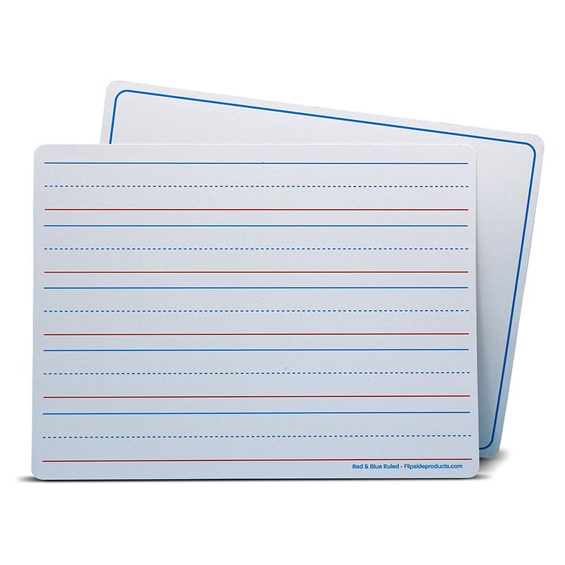 9X12 Ruld 2-Side Dryerase Mat 12/Pk (Pack of 2) - Dry Erase Sheets - Flipside
