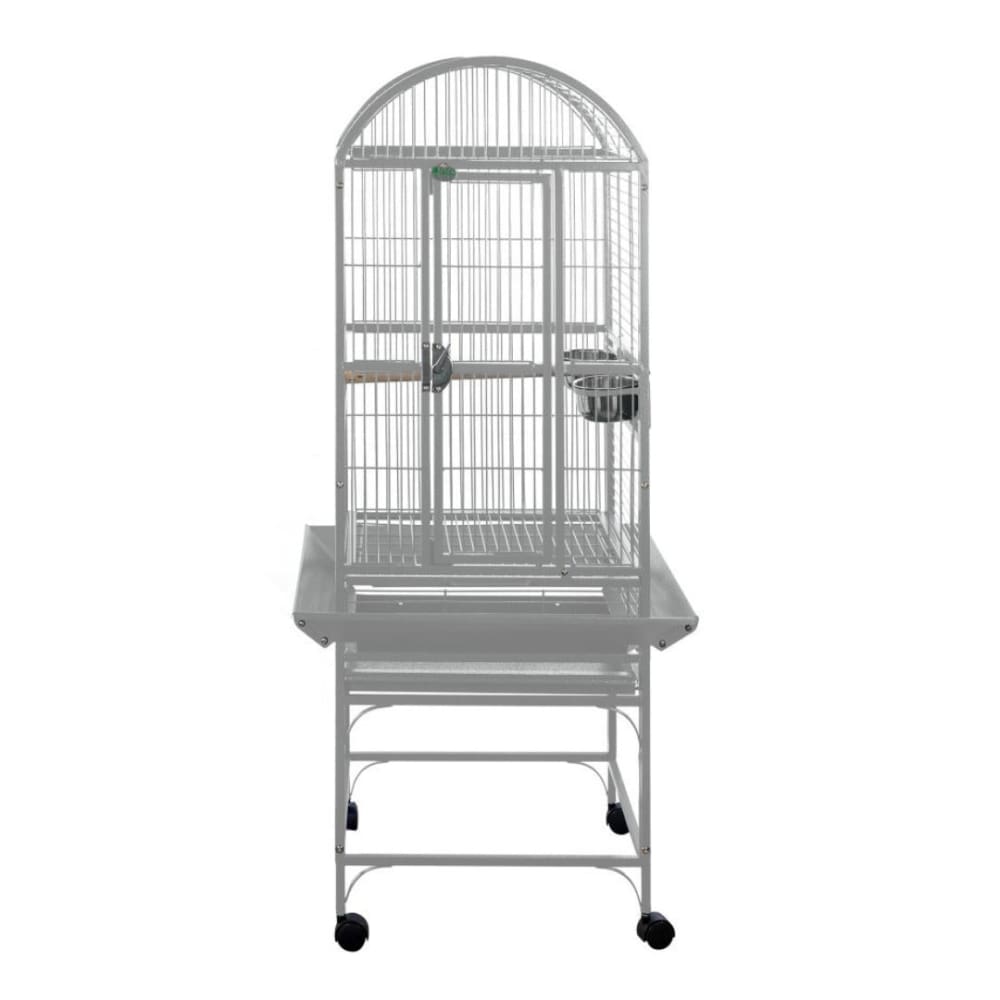 A and E Cages Dome Top Bird Cage Platinum 1ea-18In X 18 in - Pet Supplies - A and E