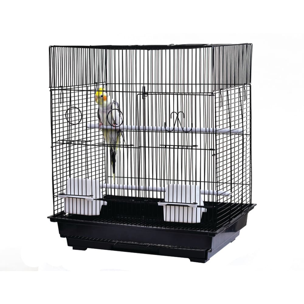 A and E Cages Flat Top Bird Cage in Retail Box - Pet Supplies - A and E