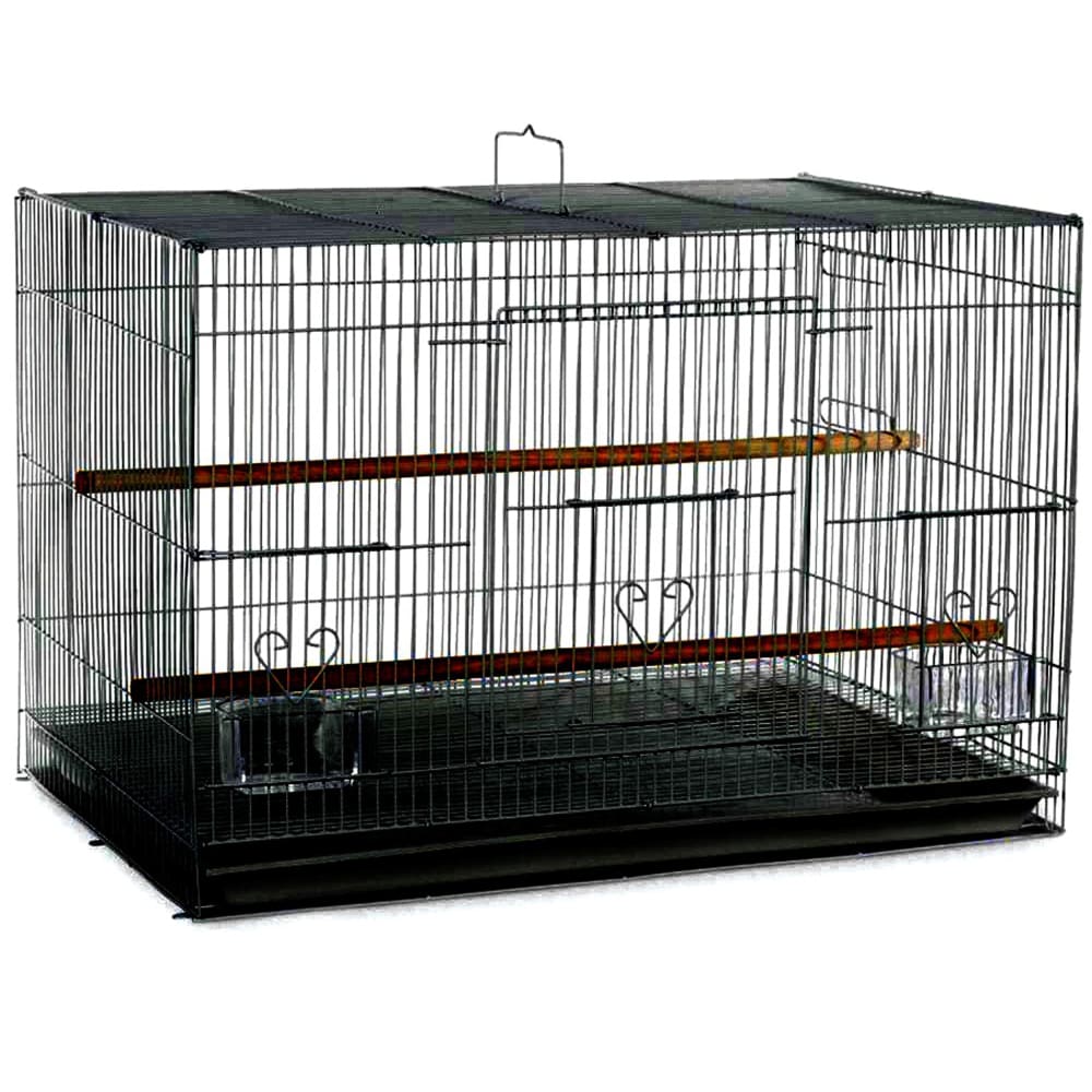 A and E Cages Flight Cage Black 24in X 16in 4pk - Pet Supplies - A and E