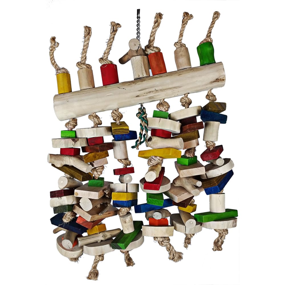 A and E Cages Happy Beaks Abacus Bird Toy 15in x 4in x 20in - Pet Supplies - A and E