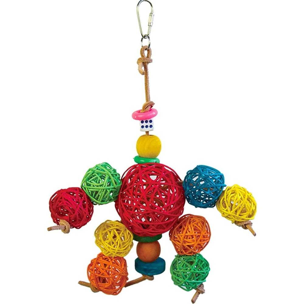 A and E Cages Happy Beaks Have A Ball Bird Toy One Size - Pet Supplies - A and E