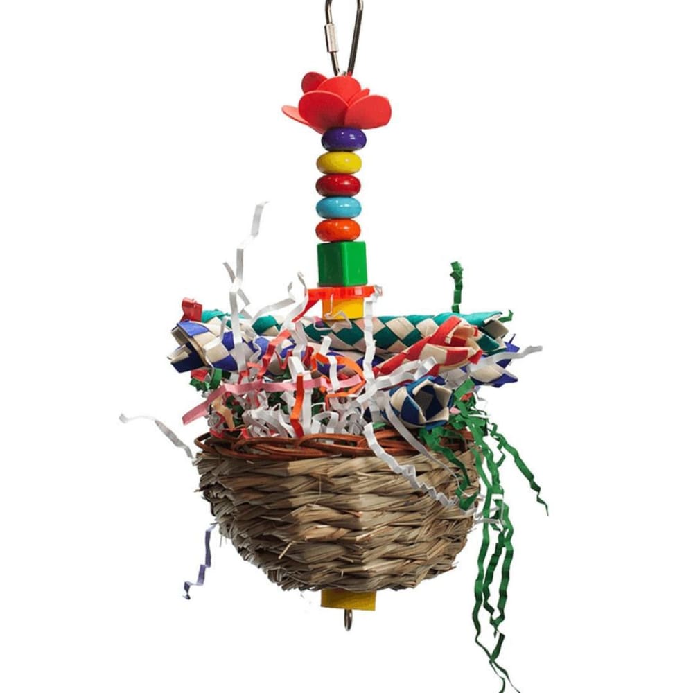 A and E Cages Happy Beaks Love Nest Bird Toy 1ea-One Size - Pet Supplies - A and E