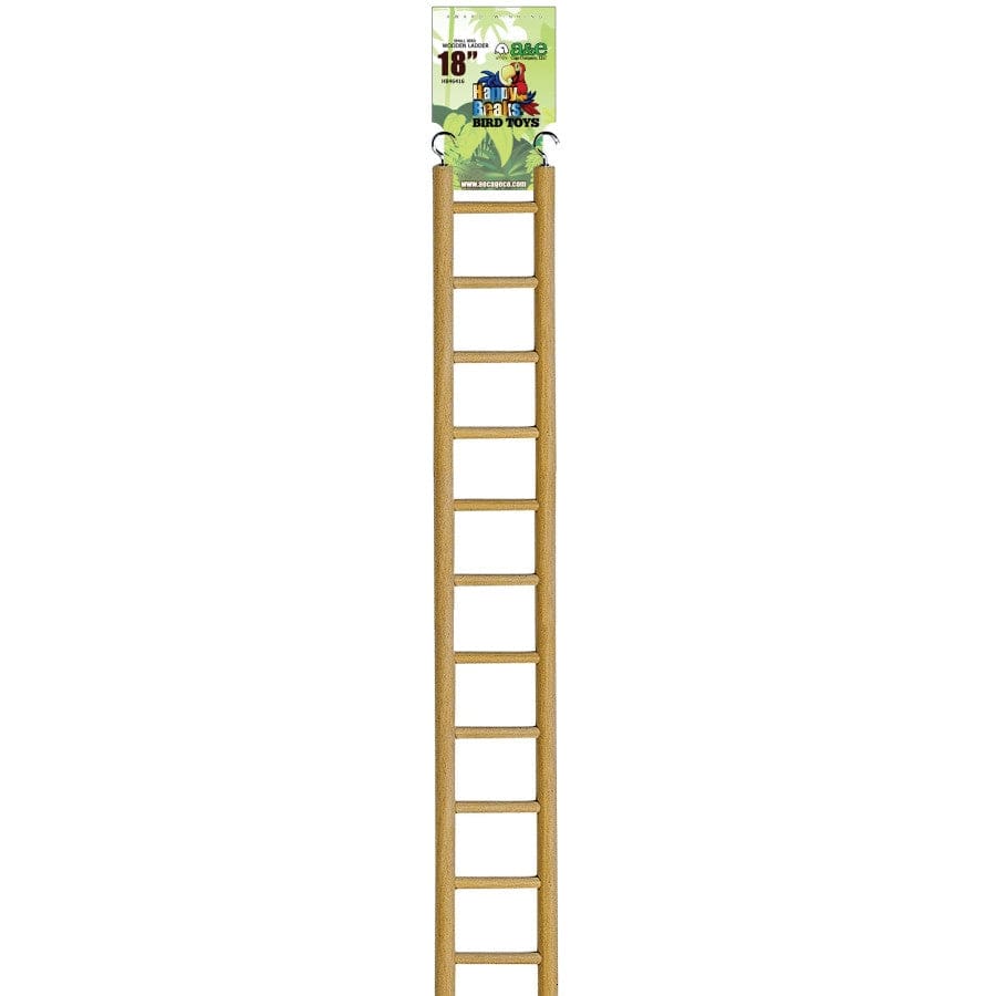 A and E Cages Happy Beaks Small Ladder Bird Toy 18in - Pet Supplies - A and E