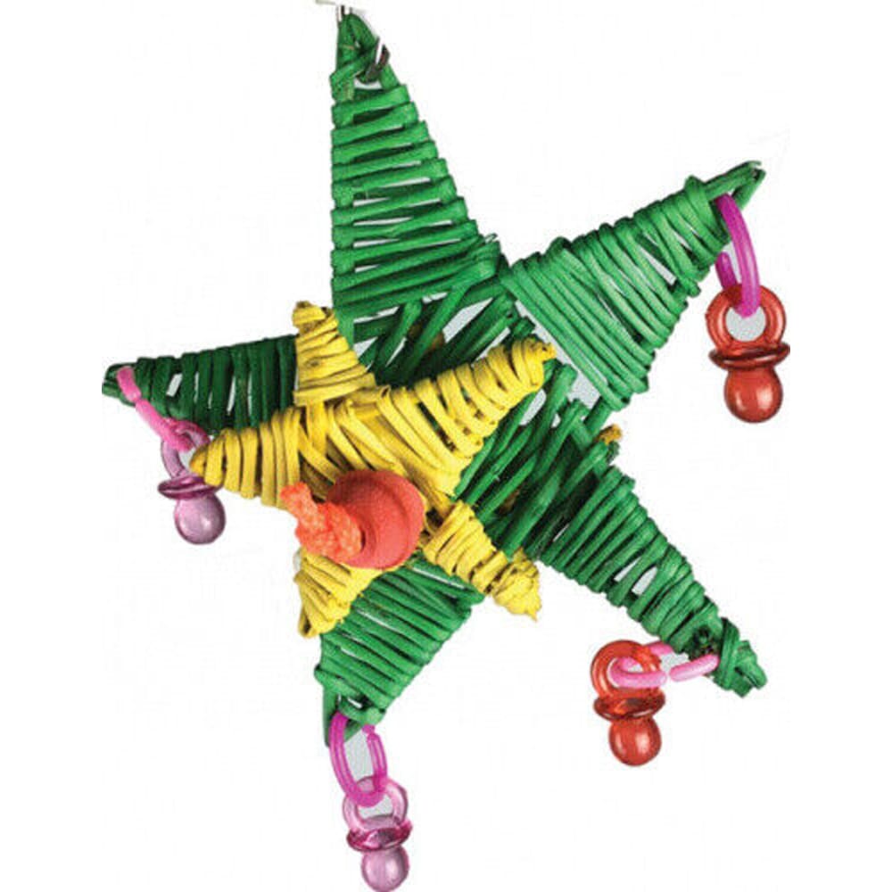 A and E Cages Happy Beaks Star Power Bird Toy One Size - Pet Supplies - A and E
