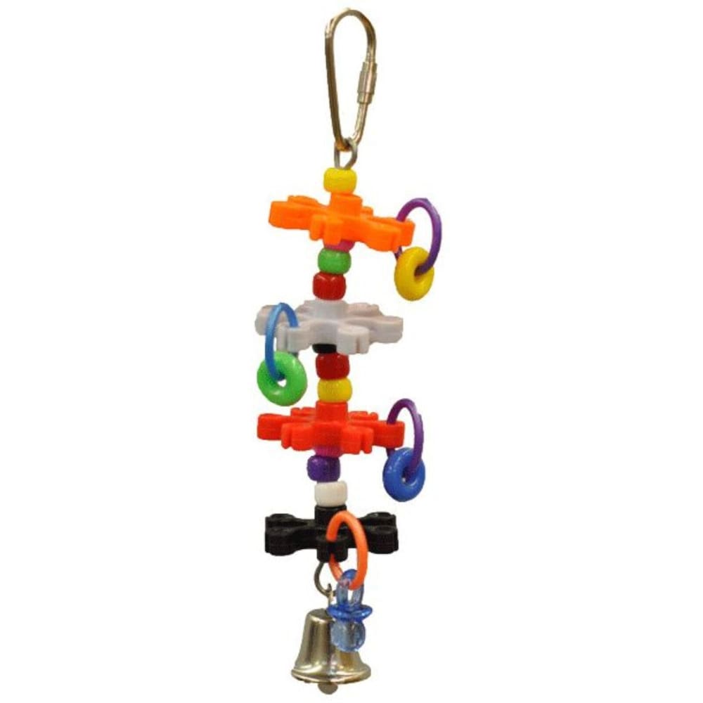 A and E Cages Happy Beaks Tiny Rings and Stars Bird Toy One Size - Pet Supplies - A and E