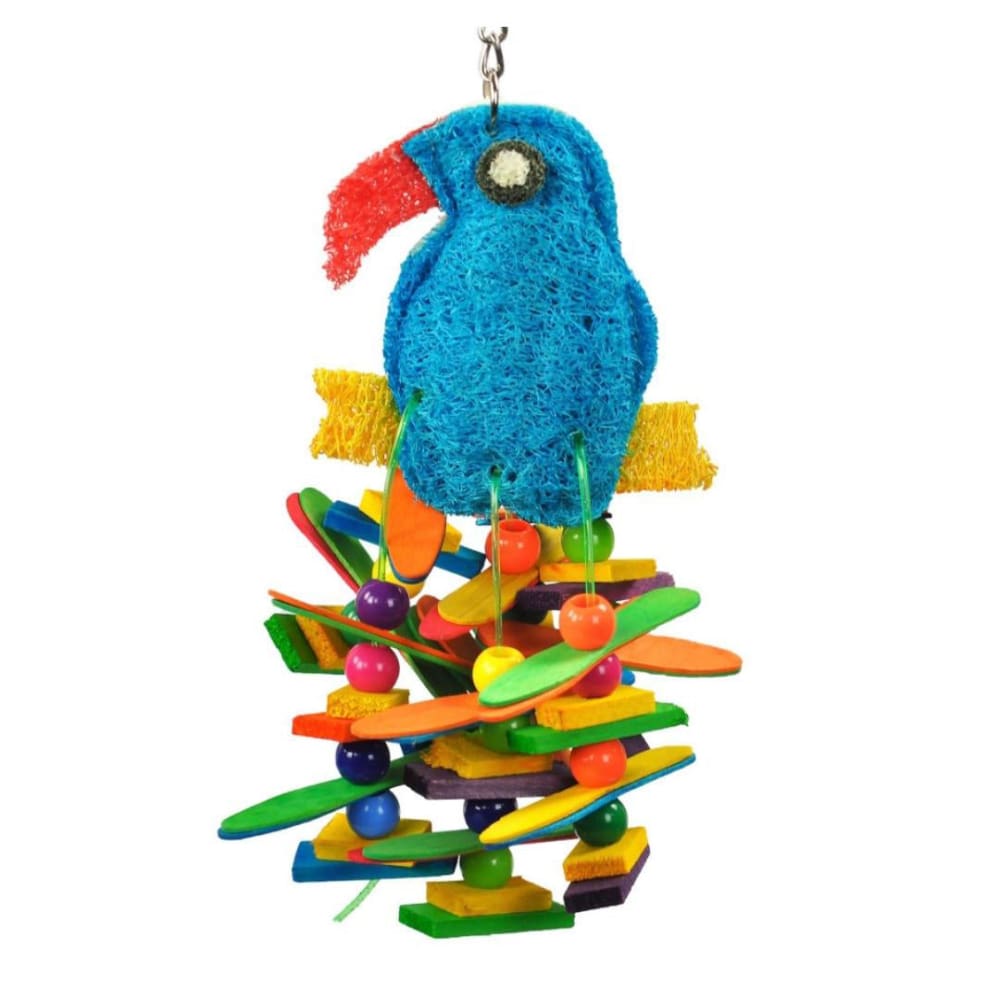 A and E Cages Happy Beaks Toucan Sam Bird Toy 1ea-One Size - Pet Supplies - A and E