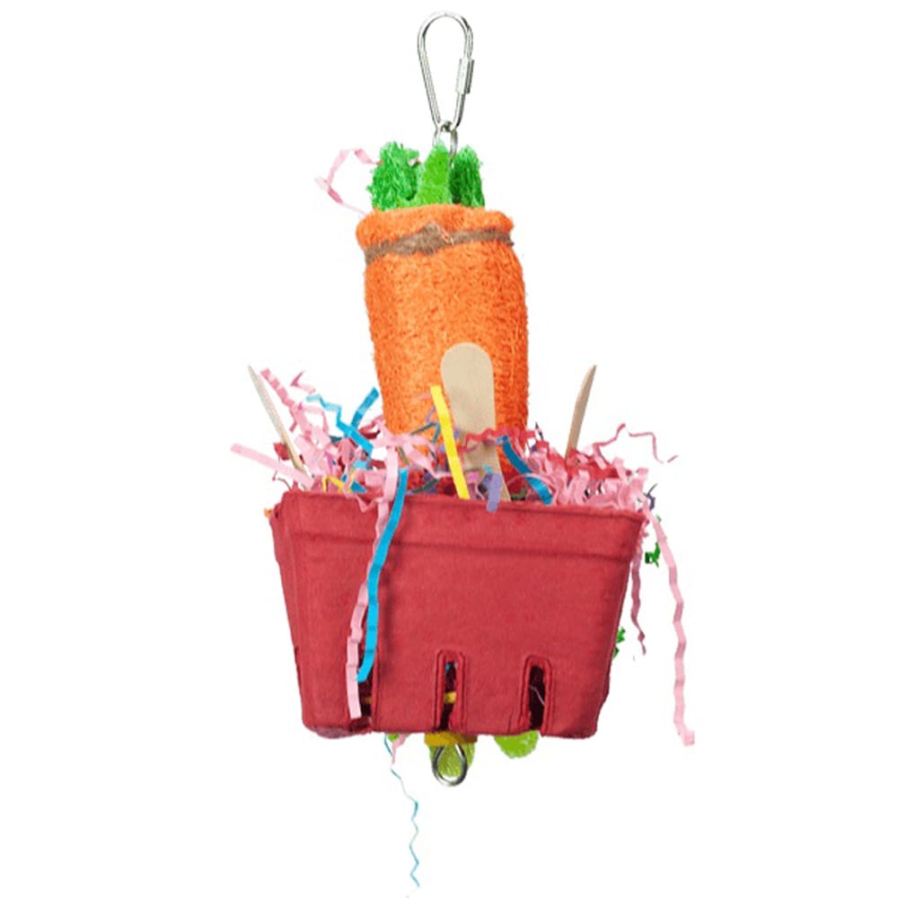 A and E Cages Happy Beaks Veggie Basket Bird Toy One Size - Pet Supplies - A and E