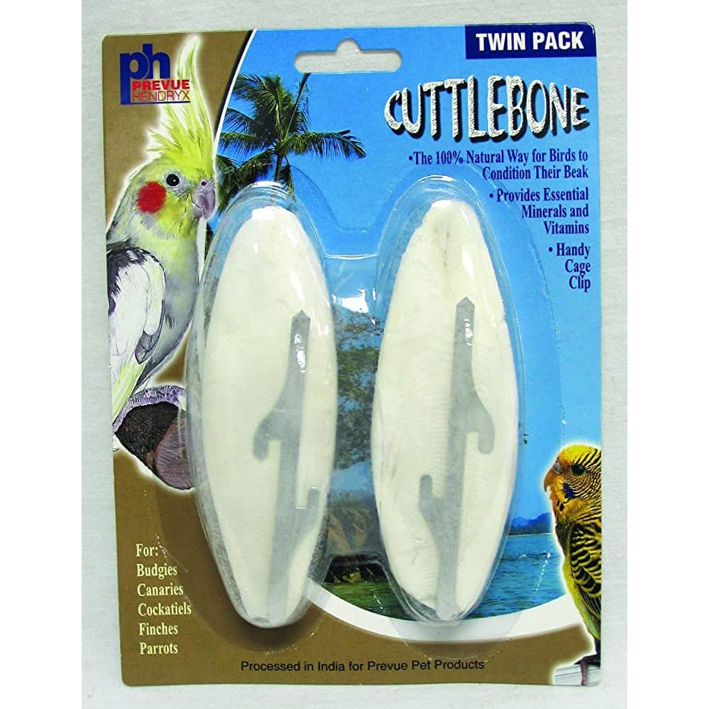 A and E Cages Natural Cuttlebone 4in 2pk - Pet Supplies - A and E
