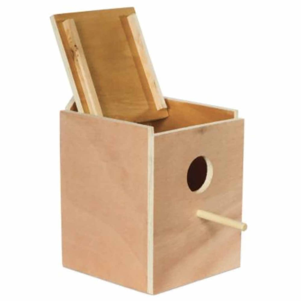A and E Cages Nest Box Lovebird 1ea-6.375In X 7.875In X And 6.25 in - Pet Supplies - A and E