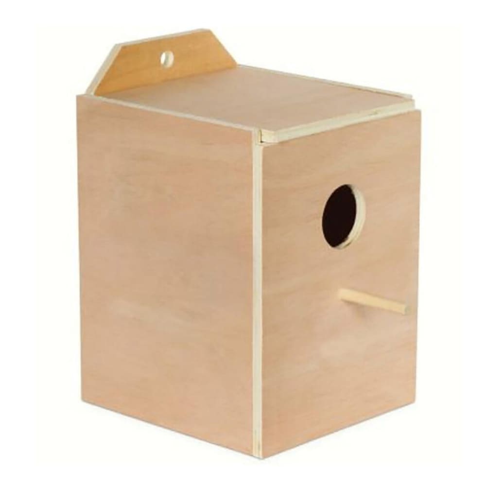 A and E Cages Nest Box Parakeet 1ea-7In X 6.875In X And 8.5 in - Pet Supplies - A and E