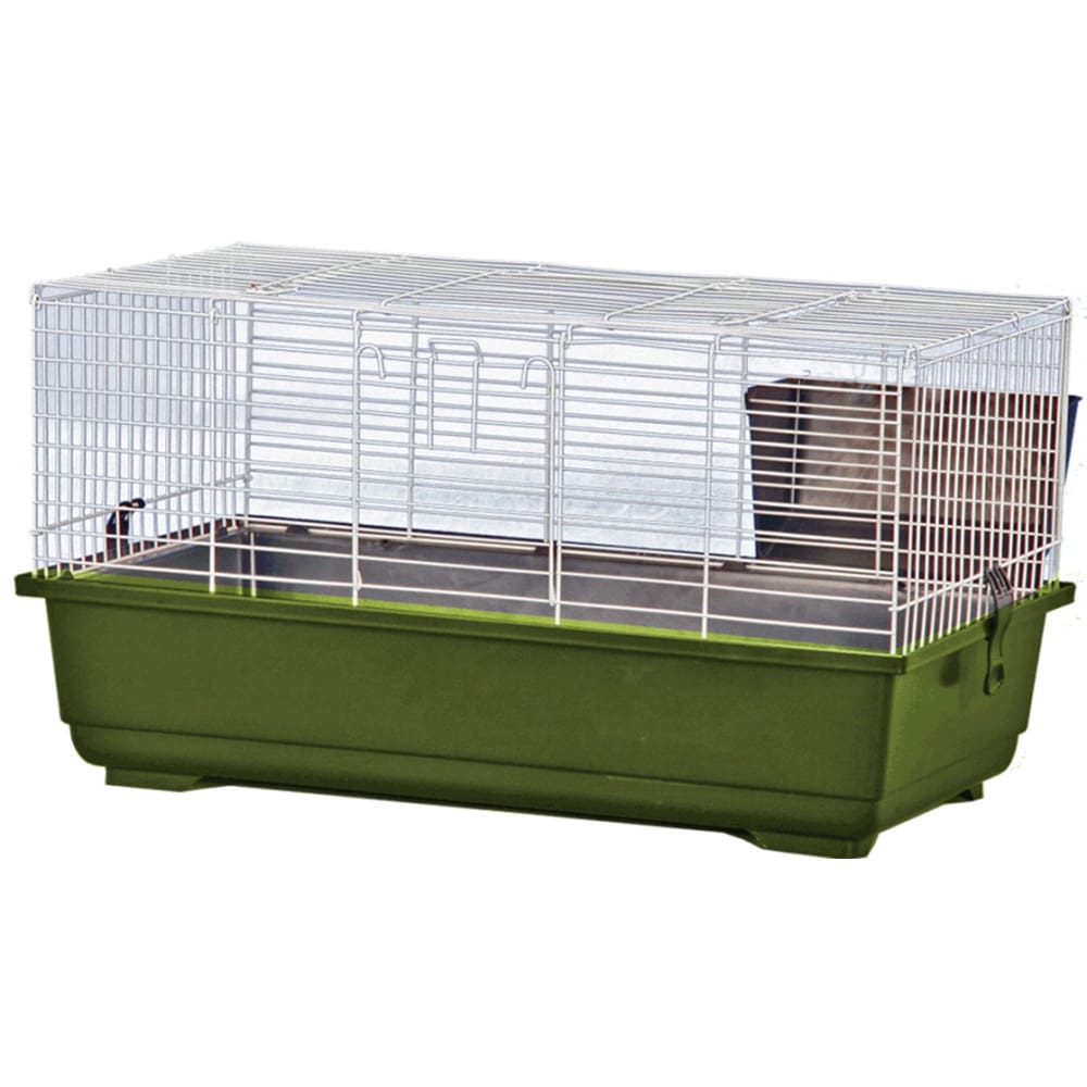 A and E Cages Rabbit Cage Green; 2ea-31 in X 17 in X 17 in - Pet Supplies - A and E