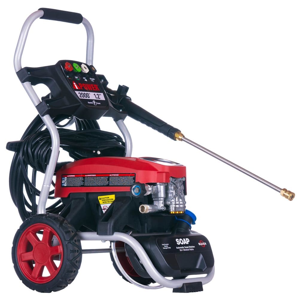 A-iPower 2000PSI with 1.2GPM Electric Pressure Washer - Pressure Washers & Accessories - A-iPower