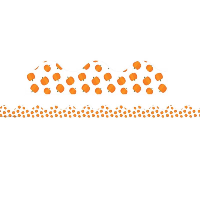 A Teachable Town Pumpkins Deco Trim (Pack of 12) - Border/Trimmer - Eureka
