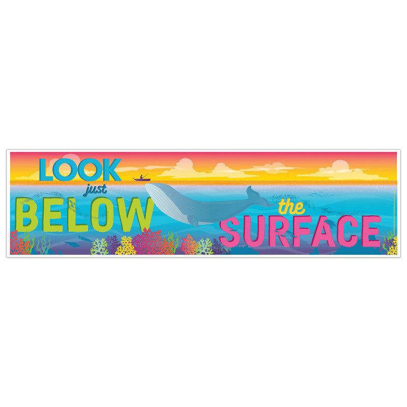 Seas The Day Banners Horizontal (Pack of 10)