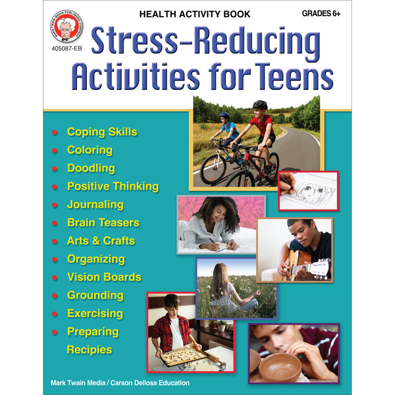 Stress-Reducing Activities Teens (Pack of 6)