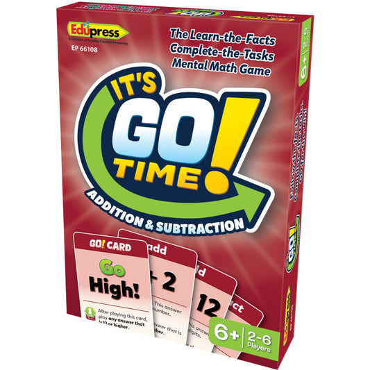 Its Go Time Addition & Subtraction (Pack of 6)