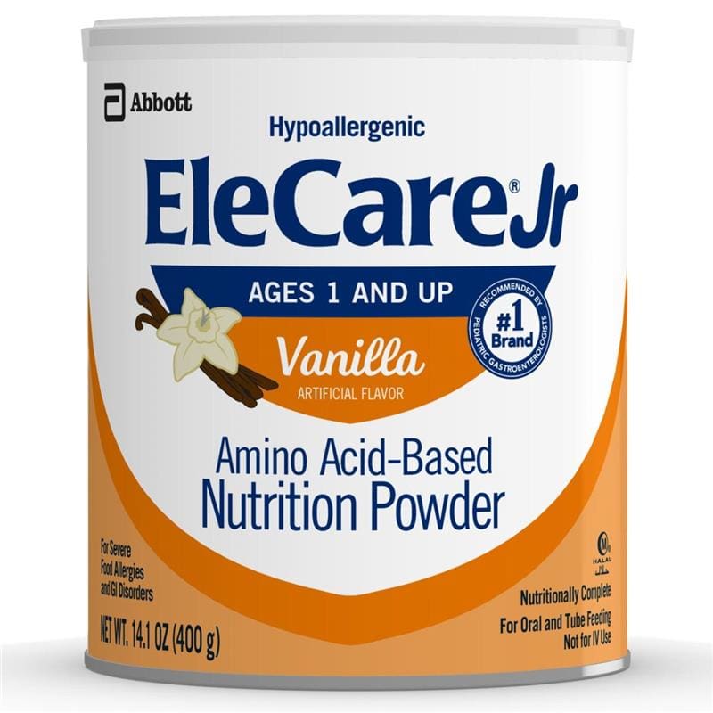 Abbott Elecare Jr Vanilla Powder 14.1 Oz Can - Nutrition >> Nutritionals - Abbott