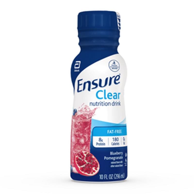 Abbott Ensure Clear 10Oz Berry Pomegranate Case of 12 - Nutrition >> Nutritionals - Abbott